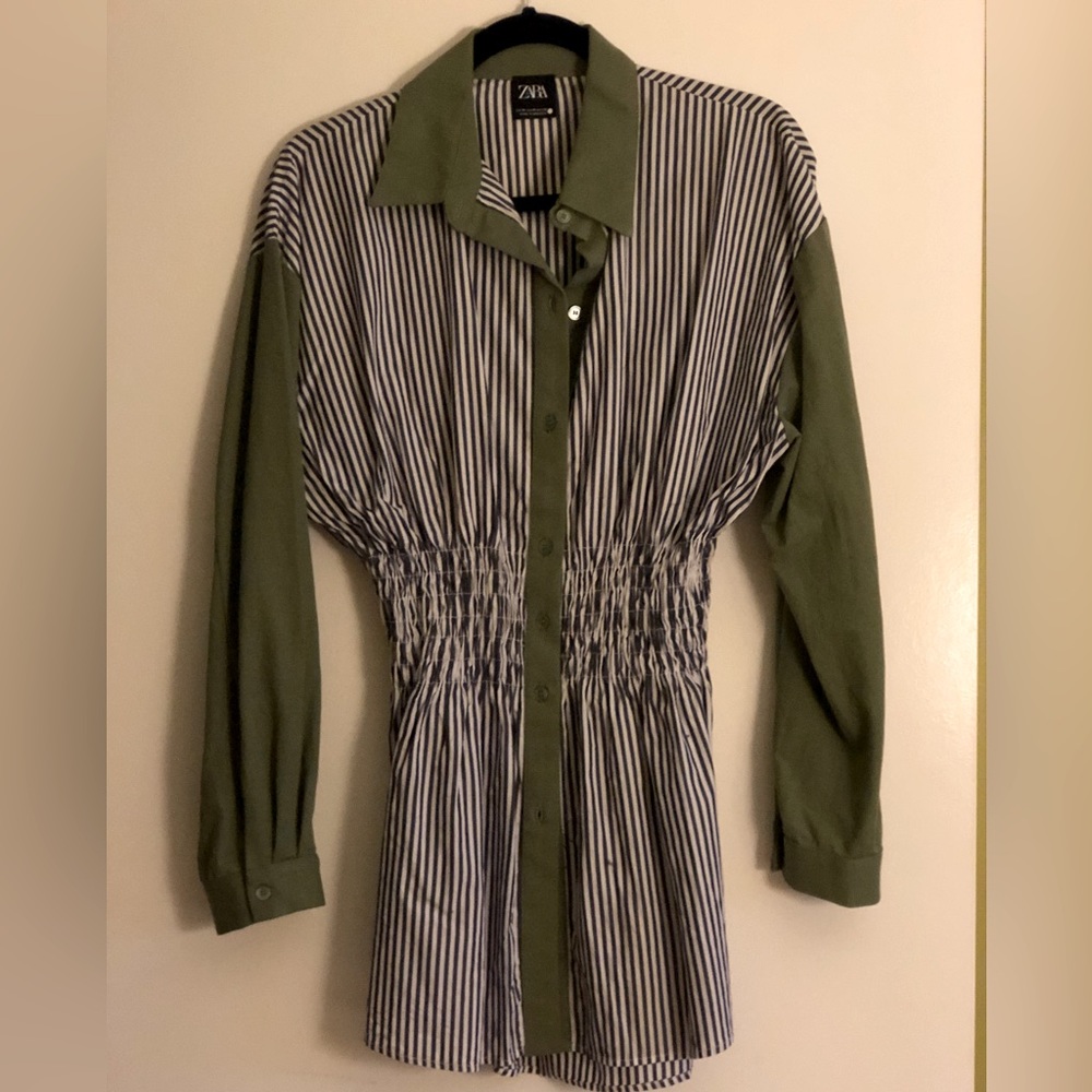 Zara button-down tunic